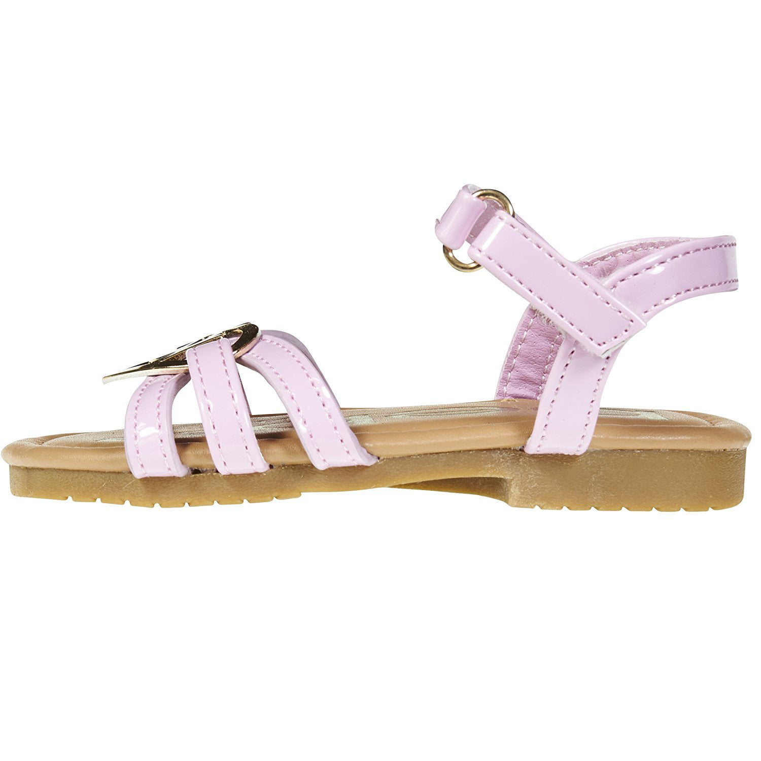 bebe Fashion Patent Pu Slingback Flat Flip Flop Sandal Shoes for Girls... 
