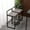 Grey, variant on Vanity Room Bar Stools | Relaxing Footrest Feature | Hand - Crafted Water Hyacinth | Adjustable Legs for Uneven Surfaces