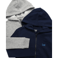 thumbnail image 3 of Lee Boys Hoodies - 2 Pack/3 Pack Super Soft Fleece Zip Up Hoodie Sweatshirts for Boys (Size: S-XL), 3 of 7
