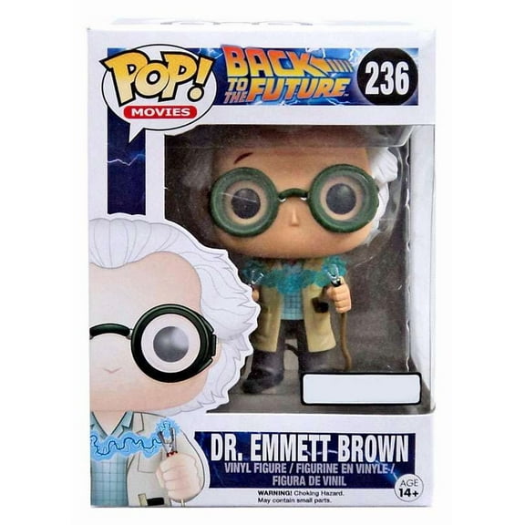 Funko Back to The Future Dr. Emmet Brown Lootcrate Exclusive Pop Vinyl