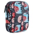 thumbnail image 1 of Crochet Hook Case, Ergonomic Crochet Hooks Organizer Empty, Crocheting Tools Storage Bag, Flower, 1 of 3