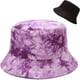 thumbnail image 1 of XYIYI Lindo sombrero de cubo para playa, sombreros de pescador para mujer, reversible de doble cara, 1 of 5