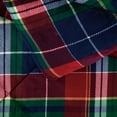 thumbnail image 2 of Truly Soft Cuddle Warmth Ivan Plaid 100% Microfiber Polyester  3 Piece Full/Queen Comforter Set, All Season, Adult Size, OEKO-TEX Certified, 2 of 10