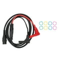 thumbnail image 1 of P1207 BNC Male Plug to Right Angle Banana Plug Coaxial Cable Oscilloscope Test Lead 100cm, 1 of 1