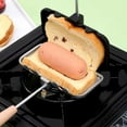 YEAUEME Sandwich Maker Nonstick Flip Grill Pan for Breakfast Hot Dog