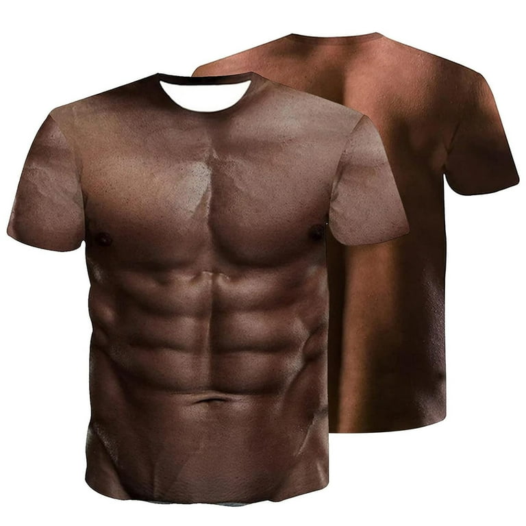 Ripped Muscles, six pack, chest T-shirt Kids' Longsleeve Shirt