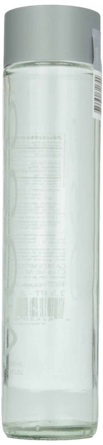 Voss Natural Spring Still GLASS Bottled Water, Refreshing taste 800 ml / 27 fl oz (Pack of 5)