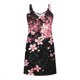 thumbnail image 5 of Vestido Largo de Manga Larga para las Mujeres Cuello en V Plisado Impresión sin Posicionamiento con Tela Elástica, Vestido Casual de Cintura Elástica para Uso Diario Y de Playa, 5 of 7