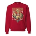 thumbnail image 1 of Wild Bobby, San Francisco Fan | SF Fantasy Football ,Sports, Unisex Crewneck Graphic Sweatshirt, Red, Small, 1 of 4