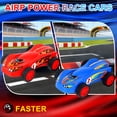 thumbnail image 5 of Birthday Gift for Boys,Car Toys for Kids Ages 8-12,Toys for Boys 8 to 11 Years,Air Powered Cars for Boys and Girls,2 Toy Car Launchers and Air Powered Cars with Ramp and Finish Line, 5 of 8