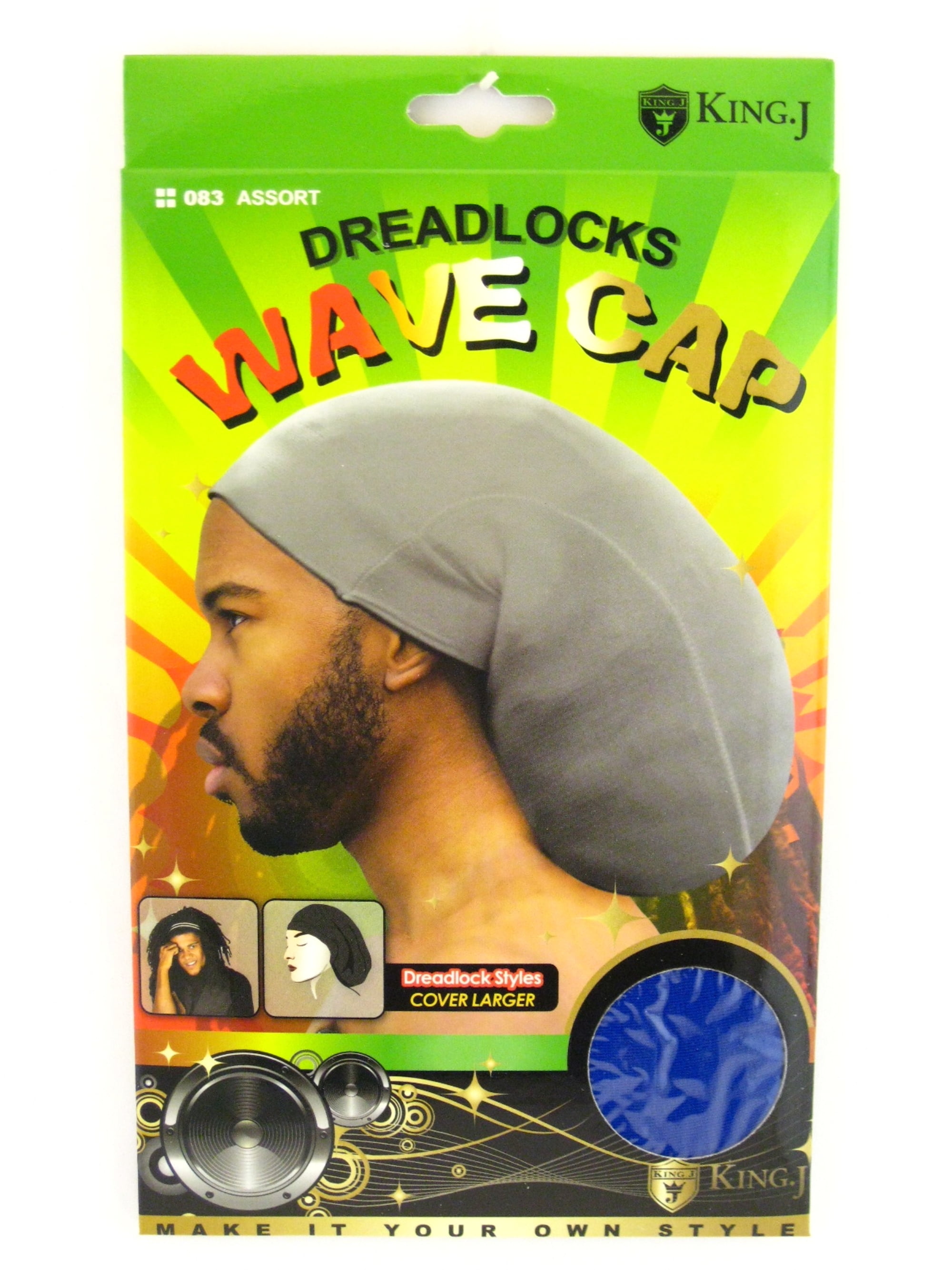 dreadlock wave cap