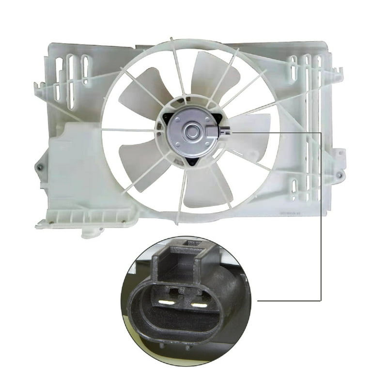 Radiator Cooling Fan Fits for Toyota Corolla Matrix 2003-2008 Replaces  16711-0D072