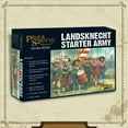 thumbnail image 5 of Wargames Delivered - Landsknecht Starter Army 28mm Miniatures Action Figures Plastic Model Kit by Warlord Games, 5 of 6