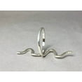thumbnail image 2 of Heaven Crafts Silver Snake Ring 925 Sterling Silver Open Adjustable Delicate Women Ring, 2 of 4