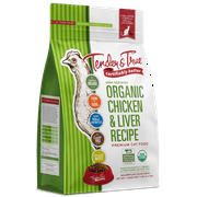 Angle View: Tender & True Organic Chicken & Liver Recipe Dry Cat Food, 7 lb bag