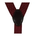 thumbnail image 3 of CTM  Subtle Diamond pattern Y-Back Double Clip-End Suspender (Men), 3 of 6