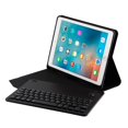 thumbnail image 4 of Compatible FT-1038E Bluetooth Aluminum Alloy Keyboard + Leather Case High quality Gift, 4 of 5