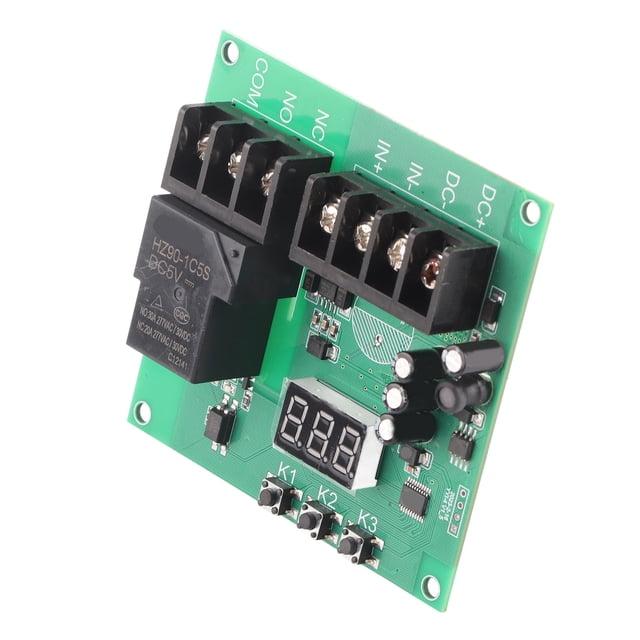 7-30V 0-30A Module de Détection de Courant Continu, Module de Relais de Protection contre les Surintensités du Capteur de Transformateur de Courant pour Limiter le Courant dans le Circuit