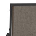thumbnail image 5 of vidaXL 3 Piece Garden Glider Lounge Set Brown Textilene and Steel, 5 of 5