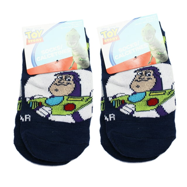 Disney Pixar's Toy Story Buzz Lightyear Navy Colored Socks (2 Pairs