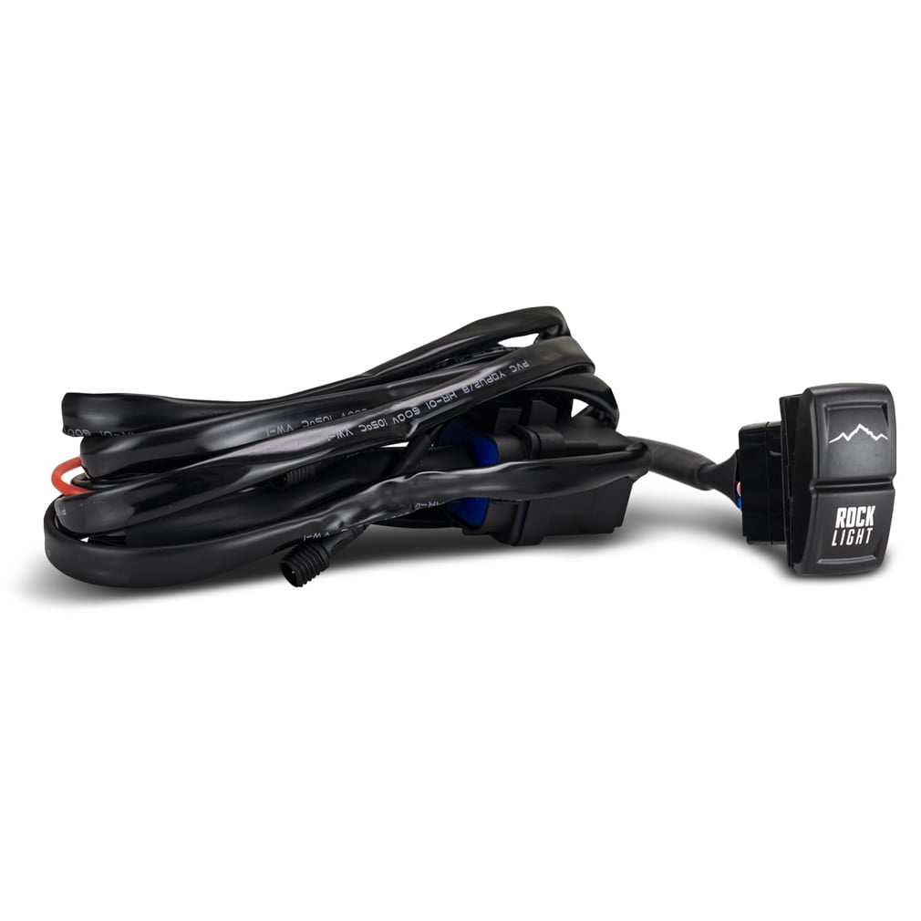 Borne Off-Road Rock Light (4)  Long Harness