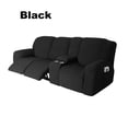 thumbnail image 2 of YEERSWAG 3 Seats Recliner Cover with Console, Non-Slip Pet Cover, Split Reclining Love seat Cover Recliner Furniture Protector, 2 of 7