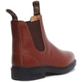thumbnail image 3 of Blundstone 1394 Men's Leather Elastic Sided Chelsea Boots In Chestnut Size 13, 3 of 6