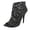 Bkmsh (Black Mesh), variant on ZIGI SOHO Womens DARLAH Peep Toe Classic Pumps, Black, Size 5.0