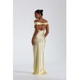 thumbnail image 5 of EASYBRAUS Satin Strapless Mermaid Evening Dress Women Long Formal Party Gown, 5 of 6