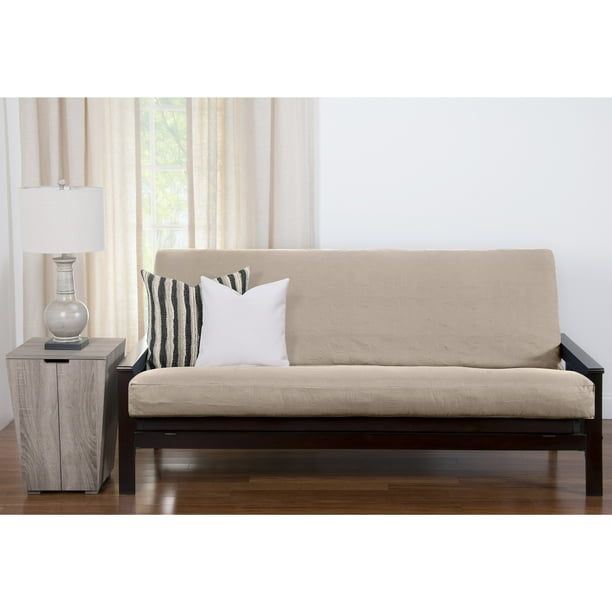 On sale for ¤129.00 original price ¤132.50 upholstered fabric cover futon sofa bed with adjustable backrest, black. walmart