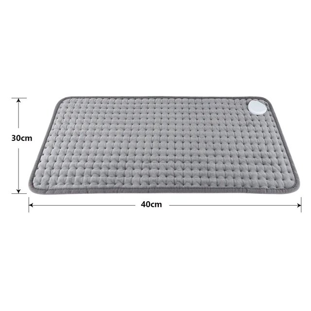Almohadilla eléctrica con calefacción para masaje corporal, manta térmica para aliviar el dolor de espalda, Abdomen, Invierno