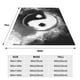 thumbnail image 3 of Balery Yin And Yang Manta de Felpa Suave y Acogedora – Cobija de Franela Aterciopelada para Cama, Lavable y Cálida para Sofá, Mascotas, Transpirable-80"x60", 3 of 7
