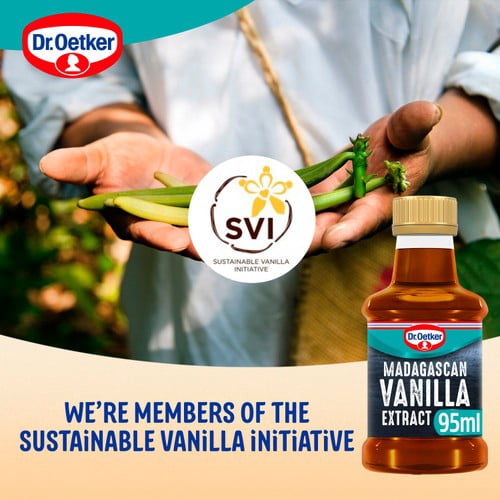 Dr. Oetker Large Madagascan Vanilla Extract 95ml, British Import (Pack of 2)