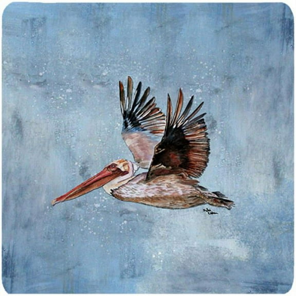 Bird - Pelican Foam Coasters - Set Of 4