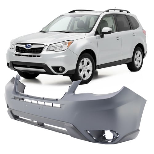 Front Bumper Cover for 2014-2016 Subaru Forester w/Fog Light Holes 57704SG001