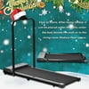 Tangnade 2 In 1 Foldable Without Installation Small Electric Treadmill, Suitable For Home
