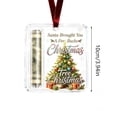 thumbnail image 2 of Christmas Cash Gift Ornament, Crystal-Clear Cash Holder Ornament with Christmas Tree Design, Hanging Money Keepsake for Christmas Tree Wreath Garland, Surprise for Family Friends Guests (V-13), 2 of 8
