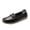 Black, variant on Fesfesfes Black Flats shoes Round Toe Snail Shoes Sweet Middle Age Mom's Flats Shoes Comfortable Lightweight Shoes 40(7.5)