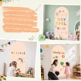 thumbnail image 6 of Magnetic Chalkboard for Wall, 39.4" x 17.5" Magnetic Arch Wall Decal Self Adhesive Blackboard Wallpaper Peel and Stick Chalk Board Wall Decal Roll for Home Playroom Classroom, 6 of 6