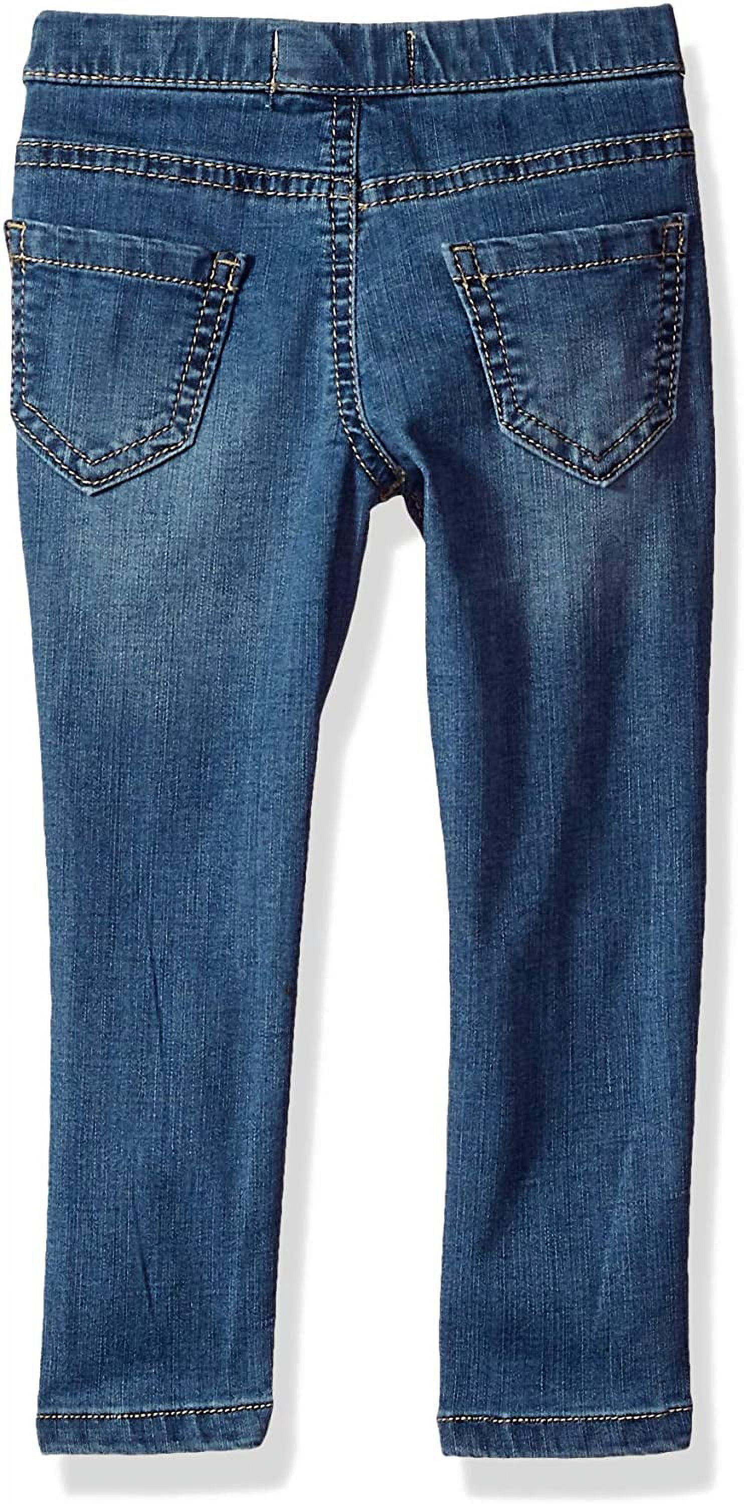 Freestyle Revolution Baby Girl's & Big Girl's Soft Stretch Pull-On Denim Jeggings