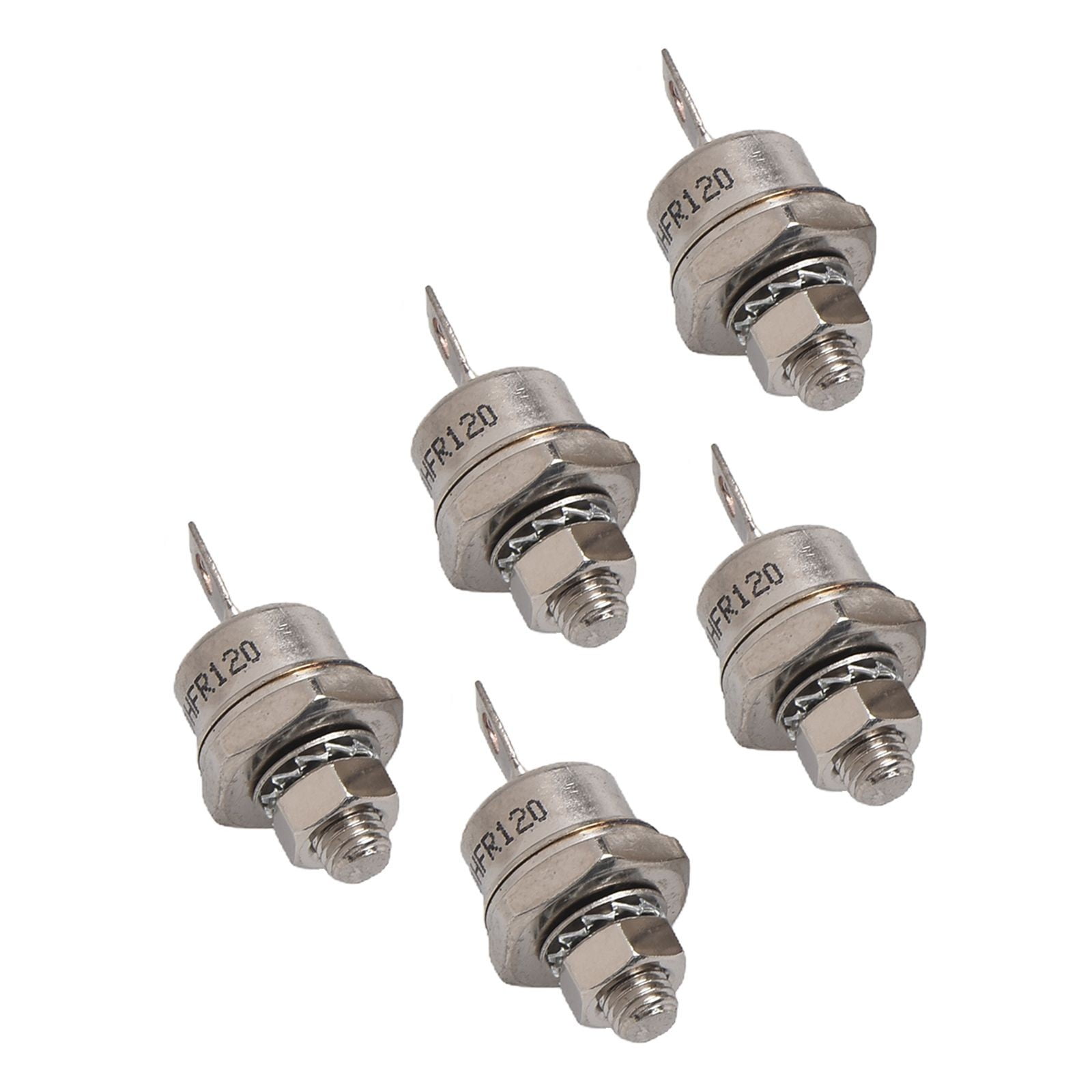 5set Spiral Rectifier Diodes 5pcs 70HFR120 With 5pcs 70HF120 For Battery Charging/Motor Control 70HFR120/70HF120 For Converters