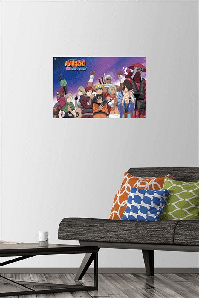 Naruto - Together Wall Poster with Push Pins, 14.725" x 22.375"