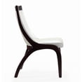 thumbnail image 4 of Danube Leatherette Dining Chair - Set of 2 in Pearl White, 4 of 8