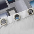thumbnail image 4 of Homewish Patchwork Geometric Checkered Black Out Curtains,Classic Grid Curtains Pack of 2 (42x63 Each),Gray Blue Bedroom Curtains For Men Women,Super Cozy Room Decor, 4 of 6