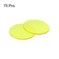 thumbnail image 3 of Uxcell Game Chips 3/4 Inch for Game Playing Marker Transparent Yellow Pack of 75, 3 of 4