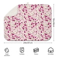 thumbnail image 2 of Microfibre Drying Mat for Kitchen Pioneer Dish Drying Drainer Mat Absorbent Colorful Floral Drying Mat Washing Up for Glass, Plate & Cup 18inch X 24inch, 2 of 5