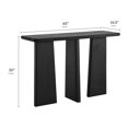 thumbnail image 3 of Porter Console Table in Black, 3 of 9