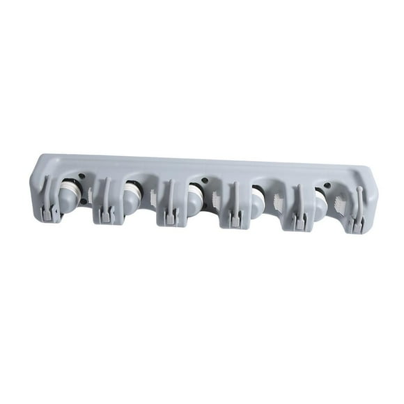 Herwey Wall Mounted Storage Holder Broom Hanger Brush Mop Cleaning Tool Organizer Rack New, Broom Holder, Broom Organizer