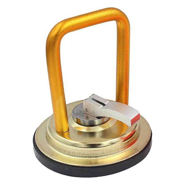 Almencla Car Dent Puller, Paintless Dent Repair Tool Powerful Portable Small Professional Golded