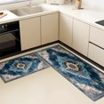 thumbnail image 5 of Kitchen Rugs Sets of 3 Non Slip Washable Kitchen Mats for Floor, Waterproof Kitchen Runner Rug, Floor Mat Carpet for Entryway, Laundry, Sink, Hallway, Bathroom, 5 of 12